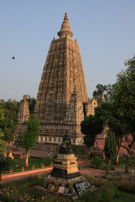 Mahabodhi Temple Complex, Bodhgaya, India Mahabodhi Temple Bodhgaya, Mahabodhi Temple, Photos Of Ganesha, Bodh Gaya, Arunachal Pradesh, Starbucks Drinks Recipes, Indian Temple, Drinks Recipes, Dream Travel Destinations