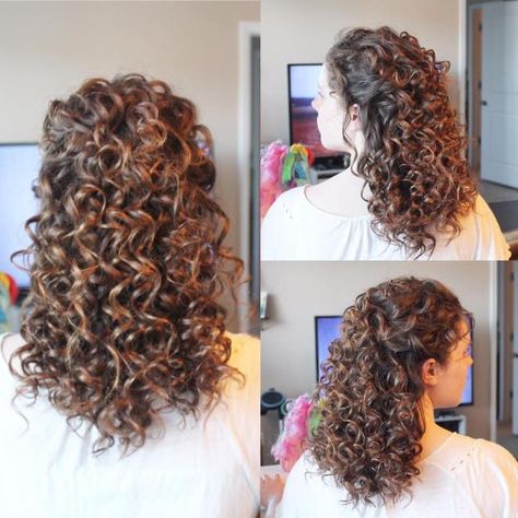 Prom Hairstyles For Curly Hair, Curly Prom Hairstyles, Curly Hair Half Up Half Down, Curly Bridal Hair, Curly Prom Hair, Occasion Hair, Medium Length Curly Hair, Curly Wedding Hair, Medium Curly Hair Styles