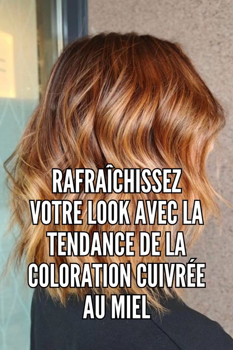 Le blond miel combine des tons dorés, blonds et bruns. Ajoutez un soupçon de cuivre pour créer un look dimensionnel époustouflant qui fera tourner les têtes. Que pensez-vous de ce style ?
// Crédit photo : Instagram @fourreasonspro Blond Caramel, Balayage Blond, Photo Instagram, Honey, Copper, Hair Styles, Hair, Instagram