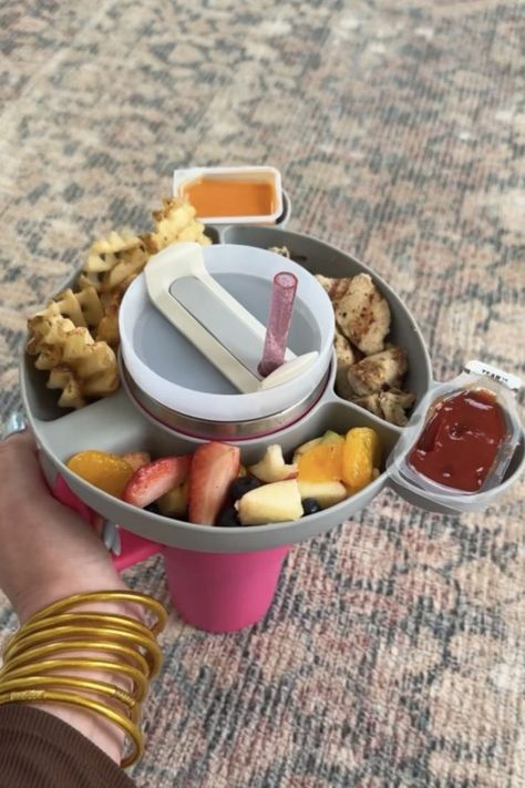 How perfect is this Stanley cup snack tray for a fast food meal? I added my Chickfila meal and sauces to this one and it is perfect! Game Snacks, Snack Tray, Amazon Beauty Products, Stanley Cup, Decorating On A Budget, The Deal, Summer Activities, Sauce, Tray