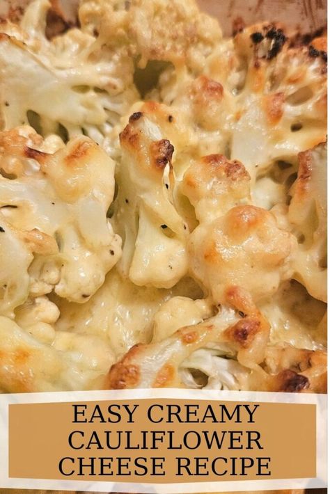 This creamy cauliflower cheese recipe is the perfect side dish! It's a simple and quick recipe you can whip up in no time. Creamed Cauliflower, Cheesy Cauliflower Recipes, Cauliflower Cheese Recipe, Cauliflower Dishes, Food From Scratch, Creamy Cauliflower, Homemade Mayonnaise, Cauliflower Cheese, Baked Cauliflower