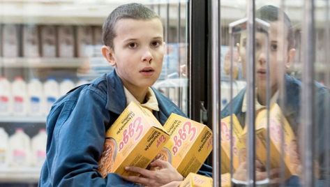 You Can Order A Stranger Things Eleven Frappuccino Off The Starbucks Secret Menu That Tastes Like Waffles Stranger Things Jacket, Stranger Things Halloween Costume, Eggo Waffles, Stranger Things Merch, Stranger Things Costume, Stranger Things Halloween, Stranger Things Quote, Stranger Things Season 3, Bobby Brown Stranger Things