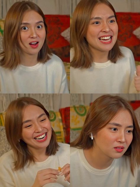 Kathryn Bernardo Haircut, Kathryn Bernardo Short Hair, Ideal Girl, Daniel Padilla, Kathryn Bernardo, Child Actresses, Recording Artists, Asian Actors, Hair Inspo