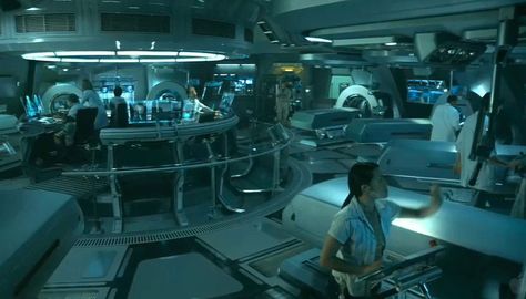 avatar set design - Google Search Avatar Science Lab, Avatar Laboratory, Avatar Spaceship, Alien Set Design, Sci Fi Rooms, Floating Mountains, Bio Lab, Lighting Study, Sci Fi Architecture