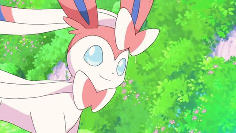 Davina's eevee evolved into Sylveon Sylveon Gif, Pokémon Gif, Pokemon Eevee Evolutions, Cool Pokemon Cards, Pokemon Gif, Pokemon Eeveelutions, Eevee Evolutions, Anime Galaxy, Pokemon Ships