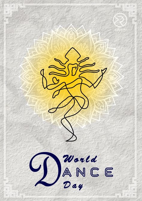 World Dance Day World Dance Day Poster, International Dance Day Poster, Dance Day Poster, World Dance Day, International Dance Day, Circle Mehndi, International Dance, World Dance, Dancing Day