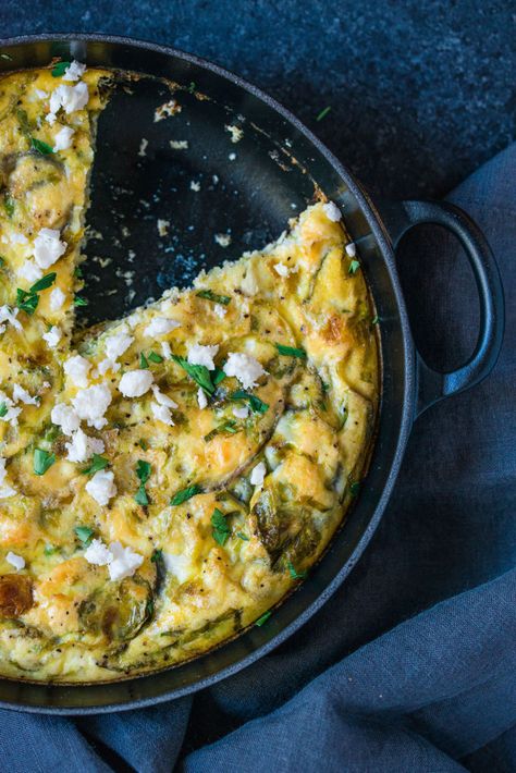 Winter Frittata Tiffani Thiessen Recipes, Winter Frittata, Healthy One Dish Meals, Wasabi Recipes, One Dish Meals, Comfy Food, Tiffani Thiessen, Frittata Recipe, Potato Toppings