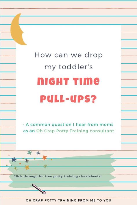 When is the best time to drop the nighttime pull-ups? And when your toddler goes diaper-free at night what do you need to set up the bed? In this blog post, I share potty training tips to work through night training your toddler, including my must-have potty training supplies and tips for dropping the night time pull-ups.  #pottytrainingtips #toddlerbed #nighttraining #ohcrappottytraining Night Potty Training, Nighttime Potty Training, Night Time Potty Training, Potty Training Regression, Night Training, Starting Potty Training, Potty Training Boys, How To Potty Train, Oliver James