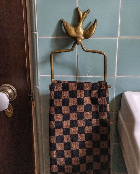 Nickey Kehoe, Check Mate, Vintage Market, Dream House Decor, Dream Home Design, Bathroom Inspiration, 인테리어 디자인, Hand Towel, House Inspiration