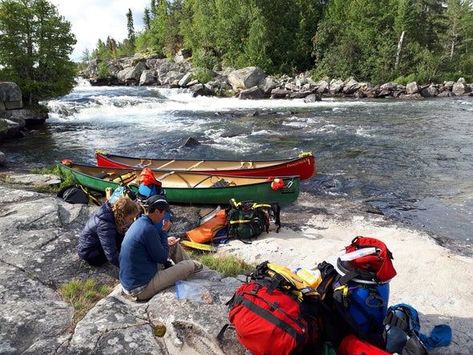 Canoe Camping Trip Ostromoutdoors Portage Pack, Canoe Barrel Canoe Camping, Canoe Trip, Tough As Nails, Camping Trip, The Trail, Camping Trips, Outdoor Camping, Custom Fit, Barrel