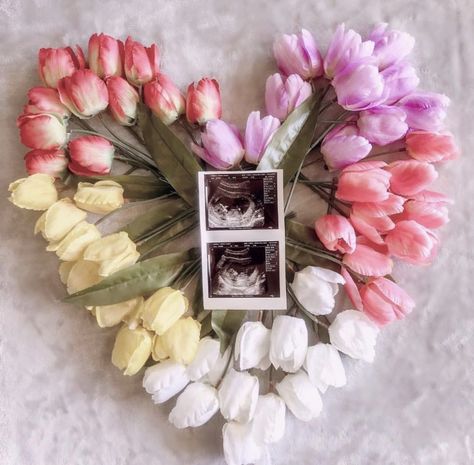 Floral Baby Announcement, Rainbow Baby Announcement To Husband, Floral Pregnancy Announcement, Spring Baby Announcement Ideas, Easter Pregnancy Announcement Ideas, Rainbow Pregnancy Announcement, Spring Pregnancy Announcement, Easter Baby Announcement, Twin Baby Announcements