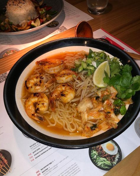 Kitchen_corner1 |Food Blogger on Instagram: “Spicy Prawn and kimchi Ramen. Follow @kitchen_corner1 for more foodie updates. #wagamama #uk #foodporn #food #kitchen_corner1 #prawns…” Kimchi Ramen, Spicy Prawns, Kimchi, Food Blogger, Ramen, Blogger, On Instagram, Quick Saves, Instagram