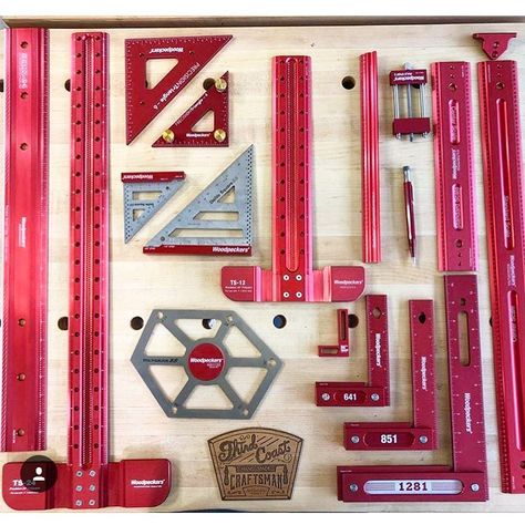 Wood Jig, Tool Board, Woodworking Shop Layout, Woodpeckers, Kitchen Concepts, Shop Layout, Woodworking Hand Tools, Tool Sheds, Wood Tools