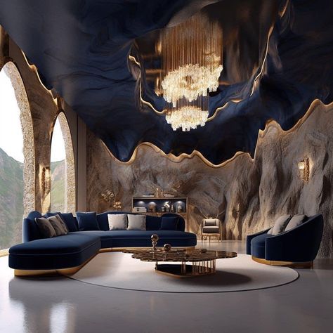 Fantasy Furniture, 2023 Design, Crystals In The Home, Dream House Interior, Art Architecture, Inspired Living, House Architecture Design, Instagram Design, Jeddah