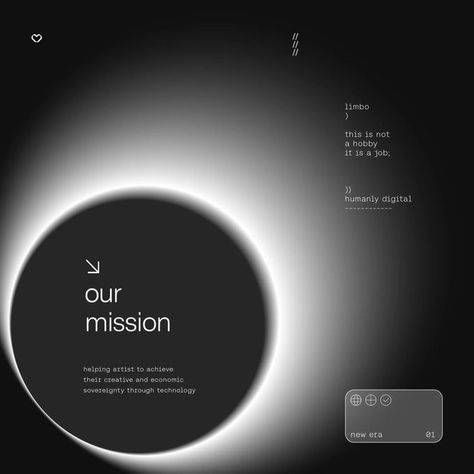 In Focus, Creative Circle Design, Light And Dark Graphic Design, Flow Graphic Design, Power Up, Futurism Design, Minimal Ui Design, Dark Design, Movement Design