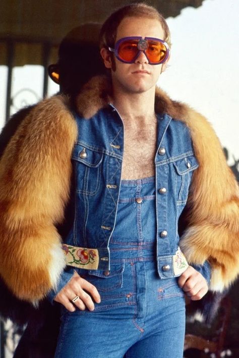 Elton John Costume, Look Disco, Captain Fantastic, Canadian Tuxedo, John Brown, Glam Metal, Studio 54, Jane Birkin, Justin Timberlake