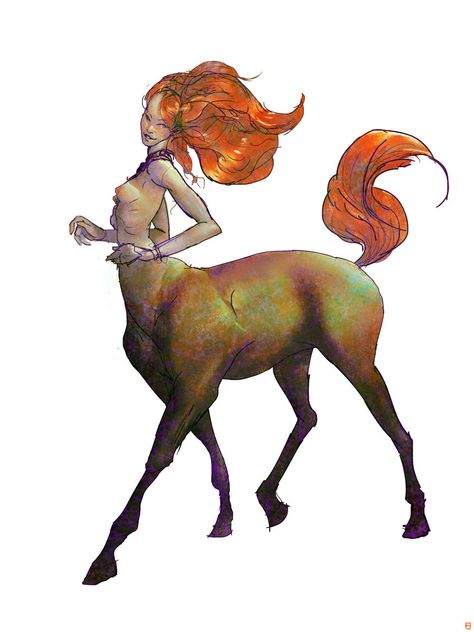 Centauress Art, Centaur Illustration, Centaur Art, Female Centaur, Greek Monsters, Female Horse, Weird West, Monster Girls, Drawing Exercises