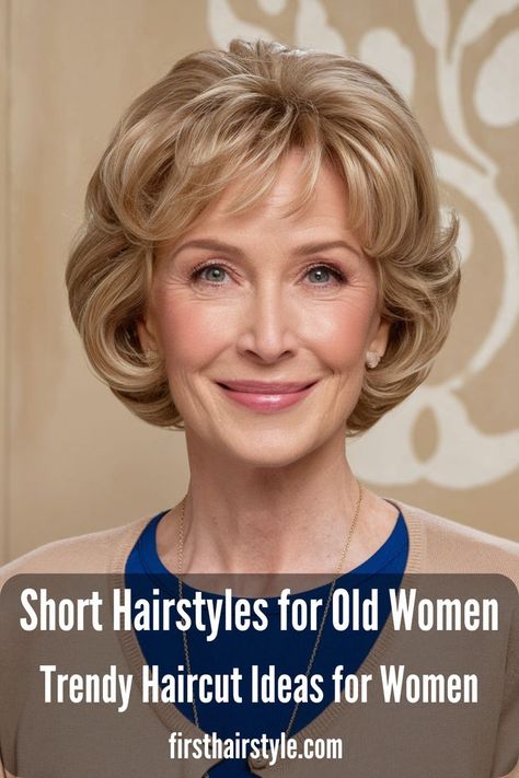 Flattering Short Hairstyles for Older Women – Haircut Inspiration Haircuts Inspiration, Short Hairstyles For Older Women, Old Fat, Women Haircuts, Hairstyles For Older Women, Haircut Inspiration, Trendy Haircuts, Pixie Cuts, Haircut Ideas