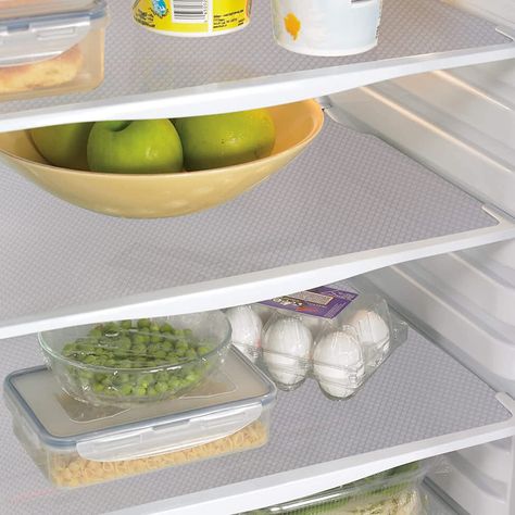 Clear Fridge, Fridge Mats, Refrigerator Liners, Drawer Mat, Accessories Organization, Clean Refrigerator, Clean Fridge, Shelves White, Drawer Table