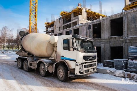 Photo concrete mixer truck stands on con... | Premium Photo #Freepik #photo #cement-truck #construction-machine #cement-mixer #construction-truck Concrete Mixer Truck, Mixer Machine, Cement Mixer, Mixer Truck, Concrete Mixers, Construction Site, Premium Photo, Trucks, Cement Mixer Truck