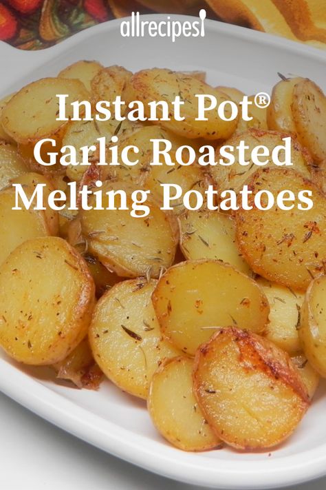 Melting Potatoes Recipe, Melting Potatoes, Pot Recipes Easy, Best Instant Pot Recipe, Instant Pot Recipes Chicken, Instant Recipes, Potato Side Dishes, Instant Pot Dinner Recipes, Easy Instant Pot Recipes