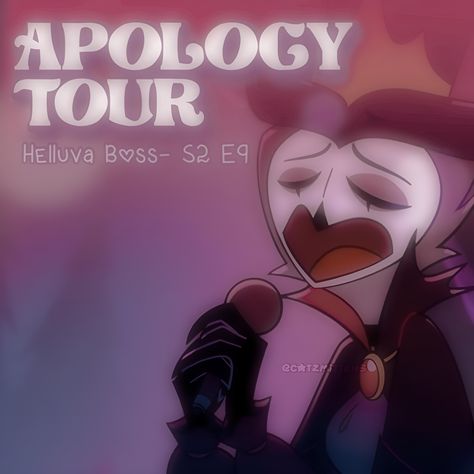 Helluva Boss Apology Tour Stolas spacer Stolas Apology Tour, Stolas Fanart, Stolas Pfp, Apology Tour, Boss Wallpaper, Vivziepop Hazbin Hotel, I Dont Have Friends, Hotel Art, Helluva Boss