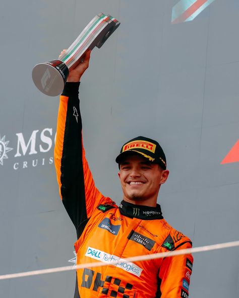 Three podiums in the past three Imola GP’s. HE’S A BEAST AROUND HERE 🏆🏆🏆 | Instagram Lando Norris Podium, Mclaren Models, Mick Schumacher, Mclaren F1, Lando Norris, Charles Leclerc, Racing Driver, Lewis Hamilton, Motogp