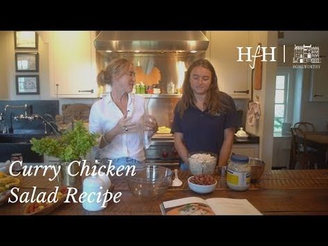 (3) Curry Chicken Salad Recipe | At Home with Ruth McKeaney | A Series with Homeworthy - YouTube Curry Chicken Salad Recipe, Curried Chicken Salad, Curry Chicken Salad, Chicken Curry Salad, Chicken Salad Recipe, Chicken Salad Recipes, Curry Chicken, Chicken Salad, Salad Recipe