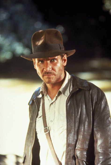 oh boy, what a dream-boat. proof that men should wear more hats. Indiana Jones Fedora, Harrison Ford Indiana Jones, Paul Freeman, Indiana Jones Films, Raiders Of The Lost Ark, Henry Jones, Lost Ark, Hero Movie, Harrison Ford