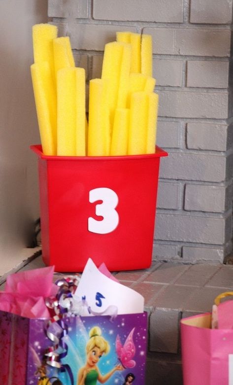 Mcdonald’s Bday Party, French Fry Party Decorations, French Fry Party Ideas, French Fries Birthday Party Ideas, Ketchup Birthday Party, Small Fry Birthday Party, Mcdonald’s Themed Birthday Party, French Fry Theme Birthday Party, Mcdonald’s Birthday Party Ideas