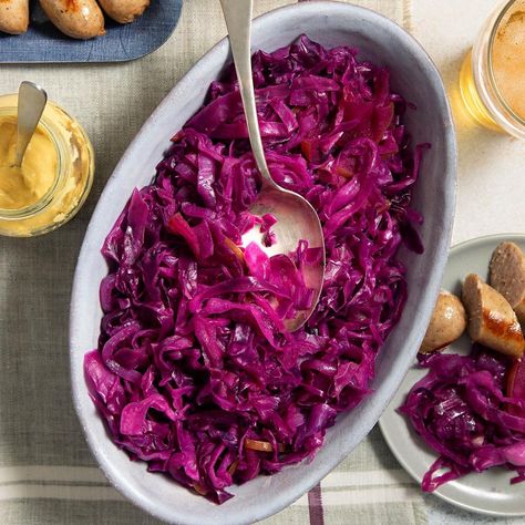 German Red Cabbage Air Fryer Cabbage, Fryer Cabbage, Purple Cabbage Recipes, German Red Cabbage, Red Cabbage Recipe, Red Cabbage Recipes, Braised Red Cabbage, Braised Cabbage, Cabbage Recipe