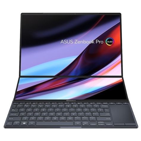 ASUS Zenbook Pro 14 Duo OLED UX8402 14.5" Laptop - Intel Core i7 Memory - 1 TB SSD - Tech Black Asus Zenbook Pro Duo, Lab Top, Amazon Account, Creative Apps, Laptop Design, Personal Things, Asus Zenbook, Electronic Gadgets, Asus Laptop