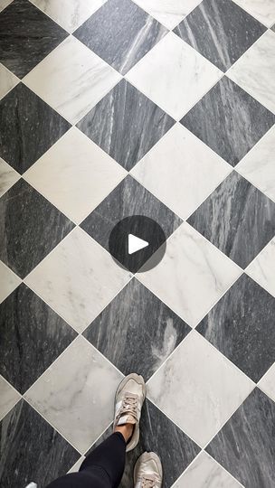 1.3K reactions · 75 comments | Our laundry tile is in 🤩. I’ve loved these checkerboard floors for the longest time, inspired first from travel and seeing them at the Post House Inn here in Charleston. I love the bold pattern in my sea of neutral and how they’re timeless at the same time. Follow along for our home renovation as I share more of these projects soon! 

What’s next for this room? Floor & ceiling tongue & groove (vertical). A few more cabinets, lighting, and hardware!

Tile: @riadtile Casablanca Carrara & Bardiglio Grey Marble – Honed – 12″x12″ 
Cabinets - Accessible Beige 
Walls will be White Dove Tongue & Groove

#marbletile #checkerboard #riadtile #coastalhome #timelesshome #classichome #coastalstyle #homerenovation #laundryroom 
#laundryroomdecor #housebeautiful #bhghome | Accessible Beige Walls, Post House Inn, Checkerboard Floors, Black And White Flooring, Checkerboard Floor, Accessible Beige, White Floor, White Dove, Floor Ceiling