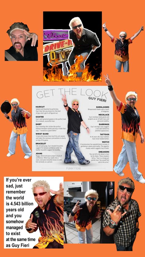 Guy Fieri Costume, Guy Fieri, Halloween Costumes, Halloween