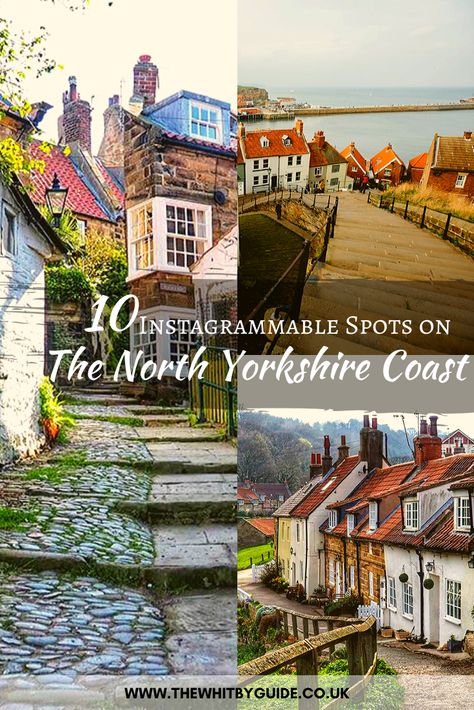 Beautiful Coastline, Yorkshire Coast, Family Travel Photography, Whitby Abbey, North York Moors, Most Instagrammable Places, Travel Photography Tips, One Day Trip, Instagrammable Places