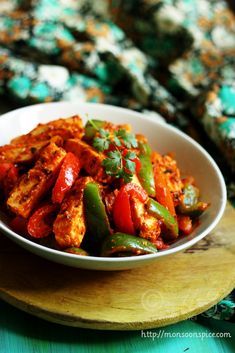 Monsoon Spice | Unveil the Magic of Spices...: Restaurant Style Paneer Jalfrezi Recipe | How to Make Paneer Jalfrezi Paneer Jalfrezi, Jalfrezi Recipe, How To Make Paneer, Paneer Dishes, Punjabi Food, Veggie Delight, Paneer Recipes, Desi Food, South Indian Food