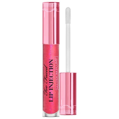 Too Faced Lip Injection, Lip Plumping, Bottom Lip, Cruelty Free Cosmetics, Lip Injections, Plumping Lip Gloss, Lip Brush, Matte Liquid Lipstick, Lip Plumper