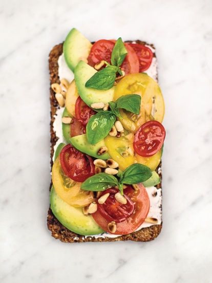 Avocado on rye toast with ricotta Protein Bread Recipe, Rye Toast, Recipes Avocado, Jamie Oliver Recipes, Toasted Pine Nuts, Rye Bread, Avocado Recipes, Toast Recipes, Jamie Oliver