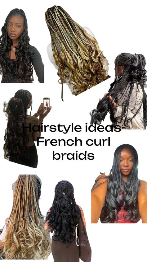 French Curl, Cute Braided Hairstyles, Princess Tiana, Braided Hairstyles, Braids, Hairstyles, Hair Styles, Pins, Plaits