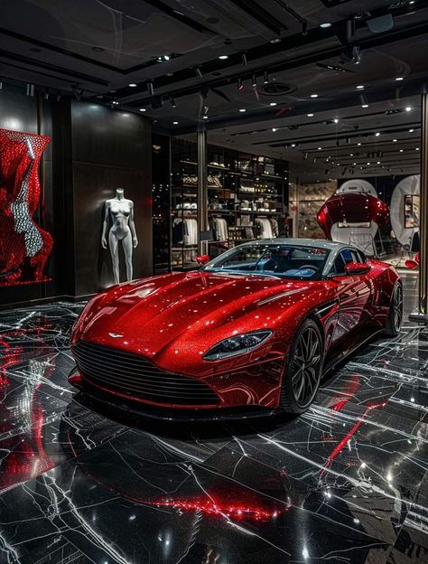 Ashton Martin Car, Red Aston Martin, Ashton Martin, Aston Martin Vulcan, Marvel Entertainment, Car Ideas, Martin Car, Red Candy, Red Car