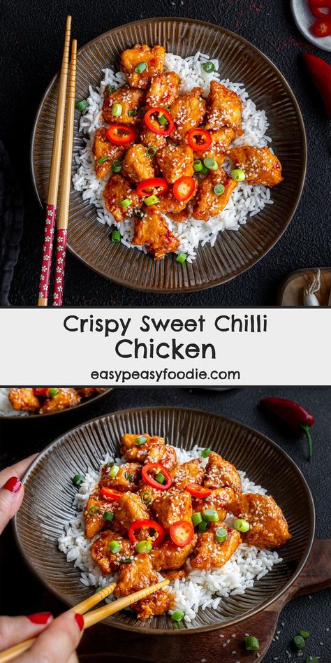 Yaki Soba, Special Fried Rice, Sweet Chilli Chicken, Uk Food, Chicken Chunks, Hello Fresh Recipes, Chilli Chicken, Sweet Chilli Sauce, Midweek Meals