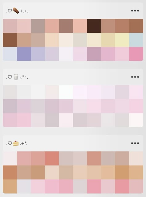 Cute Color Pallets Procreate, Cute Color Palettes Procreate, Random Color Pallete, Color Me Curious, Hair Color Drawing Palette, Ibs Paint Color Pallet, Procreate Color Palette Aesthetic, Purrikas Art, Procreate Color Palletes