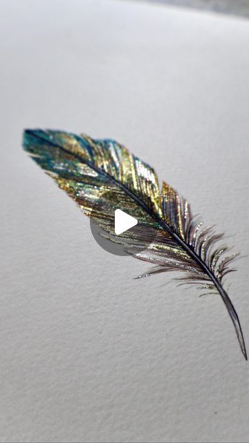 Artist 👩🏼‍🎨 Psychologin 👩🏼‍⚕️ on Instagram: "Hello everyone ✨   we are happy today to publish our 5th tutorial.🙌🏼 This time we paint a realistic feather with lots of sparkly details in medium difficulty 🪶 For the first time we also included videos for each step and we hope you like it.   We are looking forward to many shared artworks.    To receive our tutorials you have to subscribe to our newsletter at Lisilinka.com 😊 It comes in a English & German version!    As usual the Tutorial Set 5 is launching together with the publication of our tutorial - just check it at Lisilinka.com. The mini pan set will also be available.😍🙌🏼   Enjoy!   Team Lisilinka  #art #artist #artwork #artistsoninstagram #drawing #draw #painting #watercolor #watercolorpainting #watercolorartist #watercolora How To Paint A Feather Step By Step, Feather Painting Tutorial, Watercolor Feathers Tutorial, Lisilinka Watercolor, Feather Art Drawing, Feathers Drawing, Drawing Feathers, Feather Sketch, Feather Watercolor