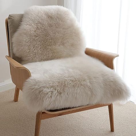 Amazon.com: HUAHOO Premium Genuine Sheepskin Rug Linen Real Australia Sheepskin Natural Luxury Fluffy Lambskin Fur Area Rug Seat Covers for Kids Bedroom Sofa Chair Cover Pets Dogs Mat Double Pelt/2' x 3' Linen : Home & Kitchen Bedroom Sofa Chair, Sheepskin Blanket, Natural Luxury, Sheepskin Throw, Play Rug, Fluffy Rug, Pets Dogs, Chair Bed, Sheepskin Rug