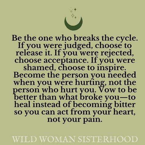 Wild Woman Sisterhood, Wild Women Quotes, Power Of Healing, Wild Women Sisterhood, No More Drama, Break The Cycle, Energy Healing Spirituality, Wild Woman, Mental And Emotional Health