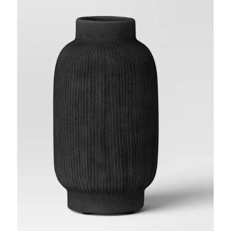 Faster shipping. Better service Tall Ceramic Vase, Large Ceramic Vase, Paint Trends, Vase Black, Black Vase, Vase Fillers, Modern Vase, Home Decor Vases, Modern Vibe