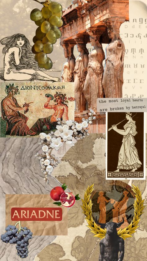 #ariadne #greekmythology #ancientgreek Ariadne Mythology, Ariadne Greek Mythology, Greek Myths, Greek Mythology, Ancient Greek, Book Aesthetic, Iphone, Drawings, Art