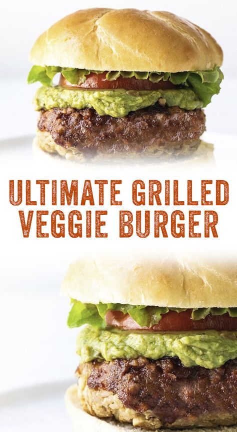 Want vegetarian grilling ideas? Finally, here's a delicious Grilled Veggie Burger that doesn't fall apart on the grill, and our grilled veggie burger tips! #recipe #healthy #mealprep #veggieburger #grilledveggieburger #grilling #grillingrecipe #vegetarian #glutenfree #bestveggieburger #summergrilling Best Veggie Burger, Vegetarian Grilling, Grilling Ideas, Vegetarian Barbecue, Veggie Burgers Recipe, Burger Toppings, Couple Cooking, Vegan Burgers, Recipe Healthy