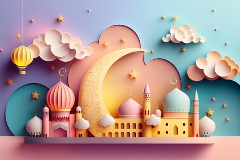 Ramadan Mubarak In Arabic, Bakrid Mubarak, Happy Eid Mubarak Wishes, Maulid Nabi, Eid Images, Eid Card, Eid Card Designs, Eid Mubarak Wishes, Stage Background