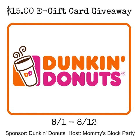 Dunkin Donuts Drive Thru, Dunkin Donuts Sticker, Dunkin Donuts Gift Card, Dunkin Dounat, Donut Gifts, Dunkin Donuts Coffee Cup, Gift Card Giveaway, Quality Coffee, Nutritious Meals